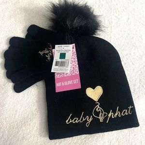 Baby Phat Hat & Glove set.